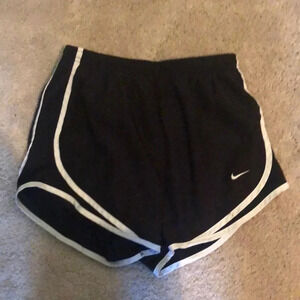 Brand Nike kids, small, black, and white shorts